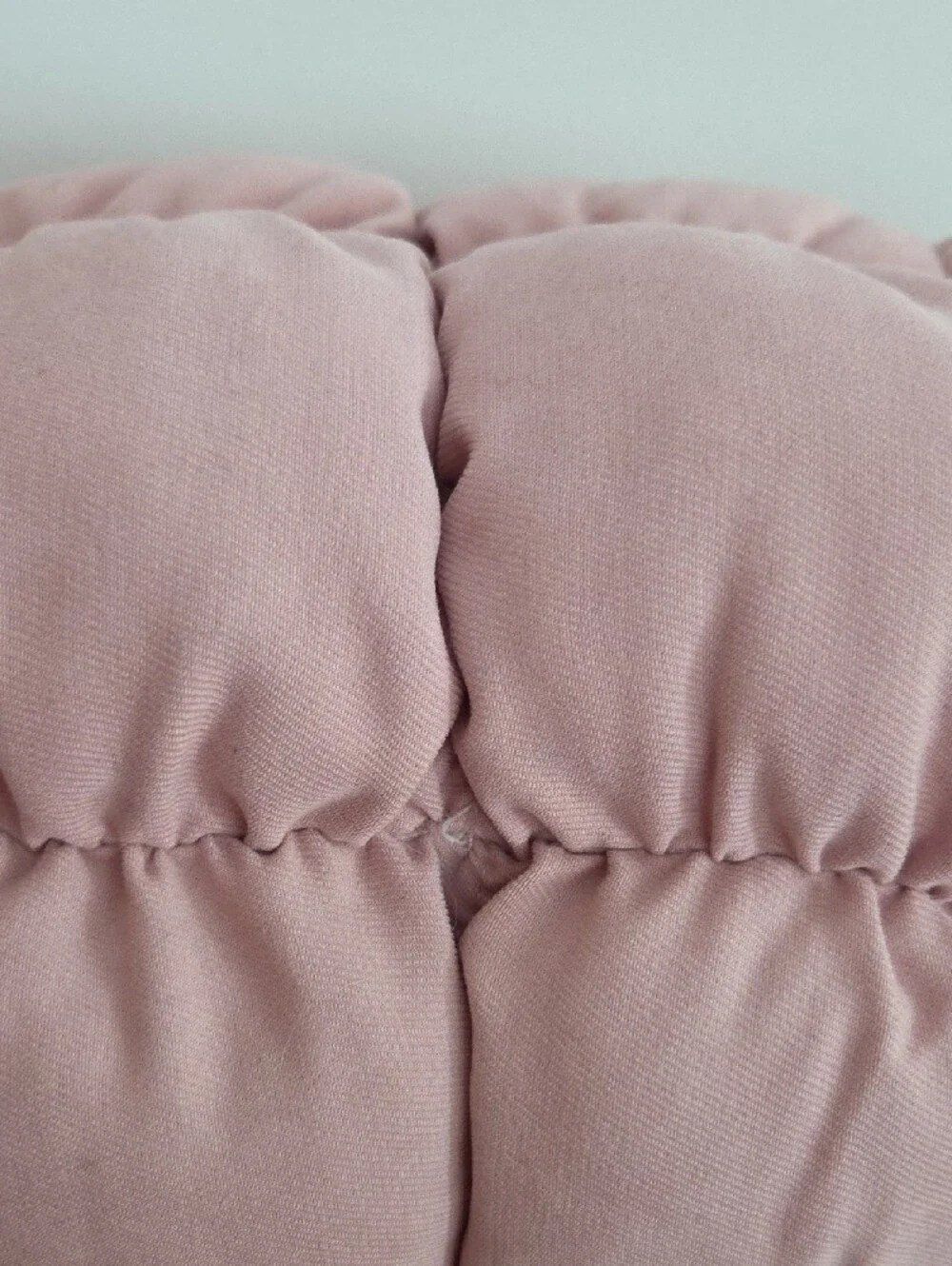 Room Essentials Quilted Bolster Pillow - Dusty Rose